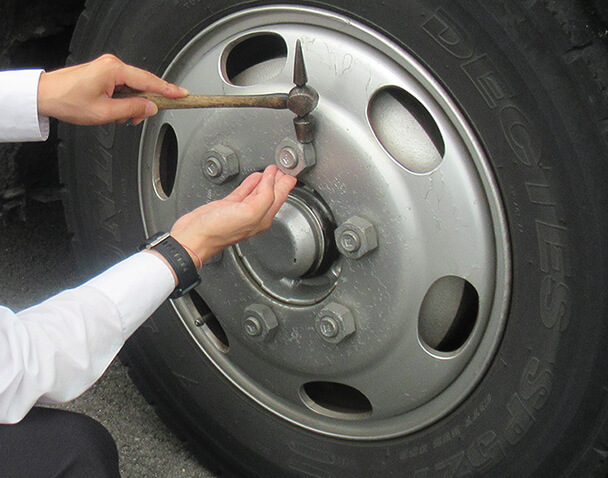 バス運転者（女性）のスケジュール